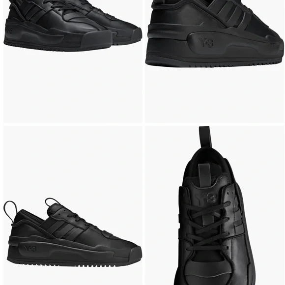 Y-3 Shoes Adidas Y3 Rivalry Low Top Sneaker Black Like New